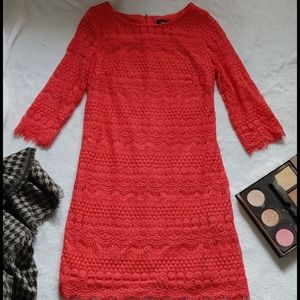 Coral Dress Lace